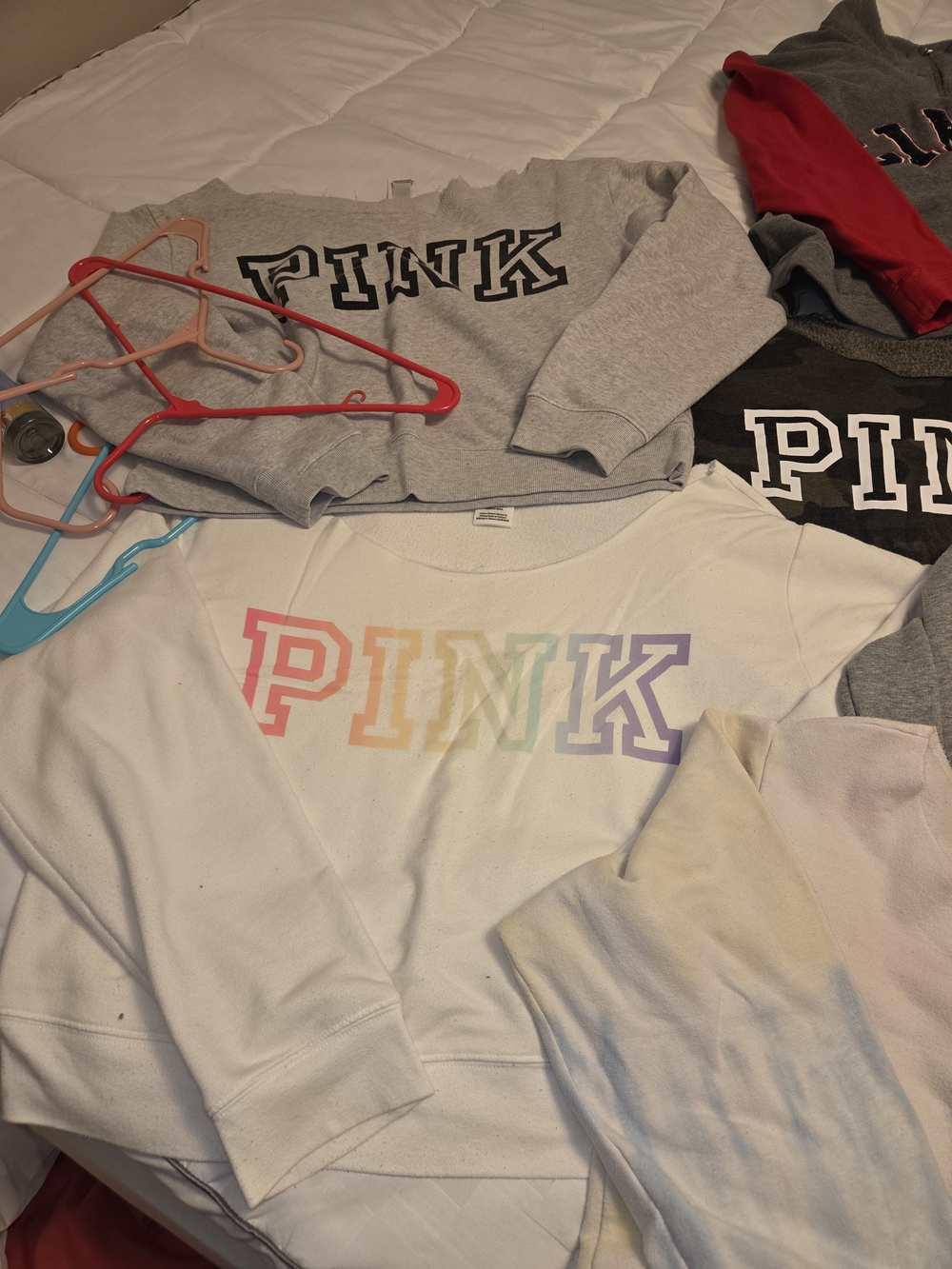 Assorted PINK Sweatshirts Bundle - Multi Color - Picture 2 of 4